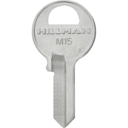 Hillman HILLMAN Traditional Key Padlock Key Blank M15 Single For Master Locks, PK10 85172